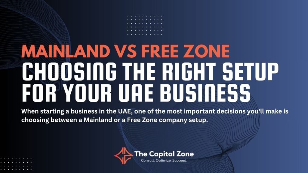 Mainland vs Free Zone