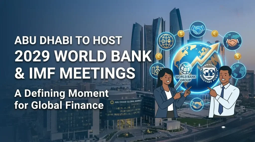 Abu Dhabi to Host 2029 World Bank & IMF Meetings A Defining Moment for Global Finance